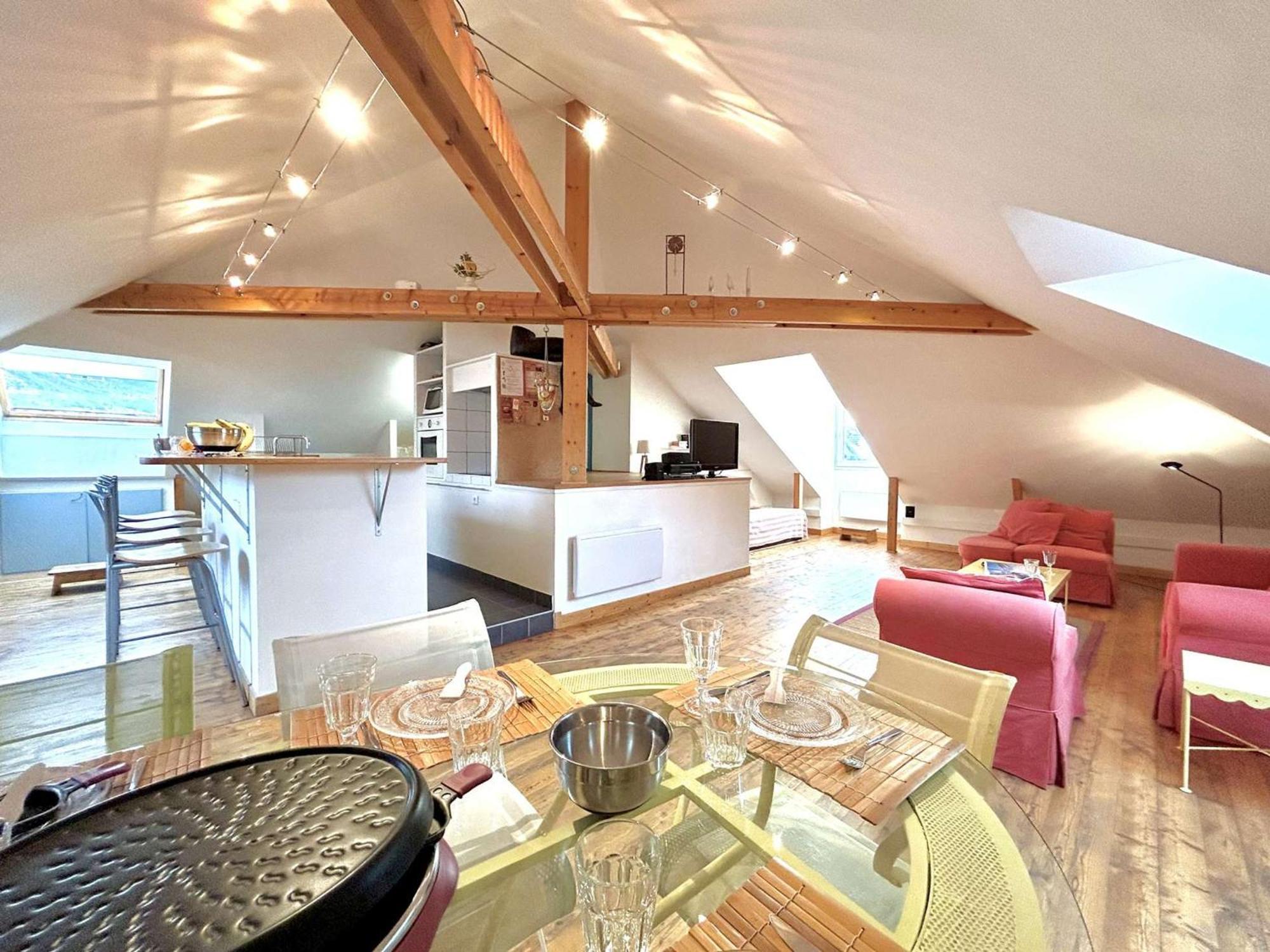 Duplex 70M² 8 Pers. A Briancon, Proche Telecabine, 2 Chambres, Coin Nuit, Parking Prive - Fr-1-330C-1 Exteriér fotografie